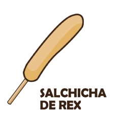 banderillas de salchicha de rex